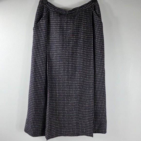 The English Shop Wool Skirt Union Label Vtg Xs - Picture 1 of 6